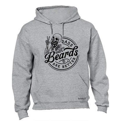 Dad Beards Are Better - Hoodie - BuyAbility South Africa