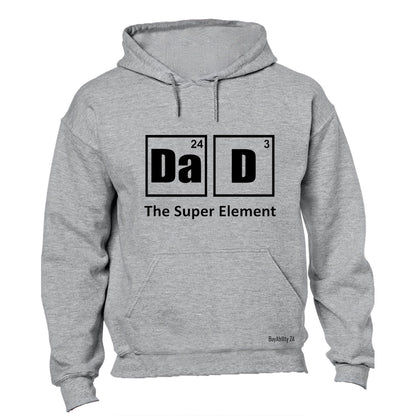 Dad The Super Element - Hoodie - BuyAbility South Africa