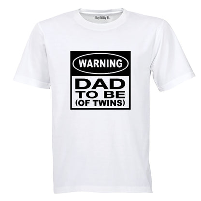 Dad To Be - Of TWINS - Adults - T-Shirt