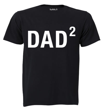 DAD to the Power of 2 - Adults - T-Shirt - BuyAbility
