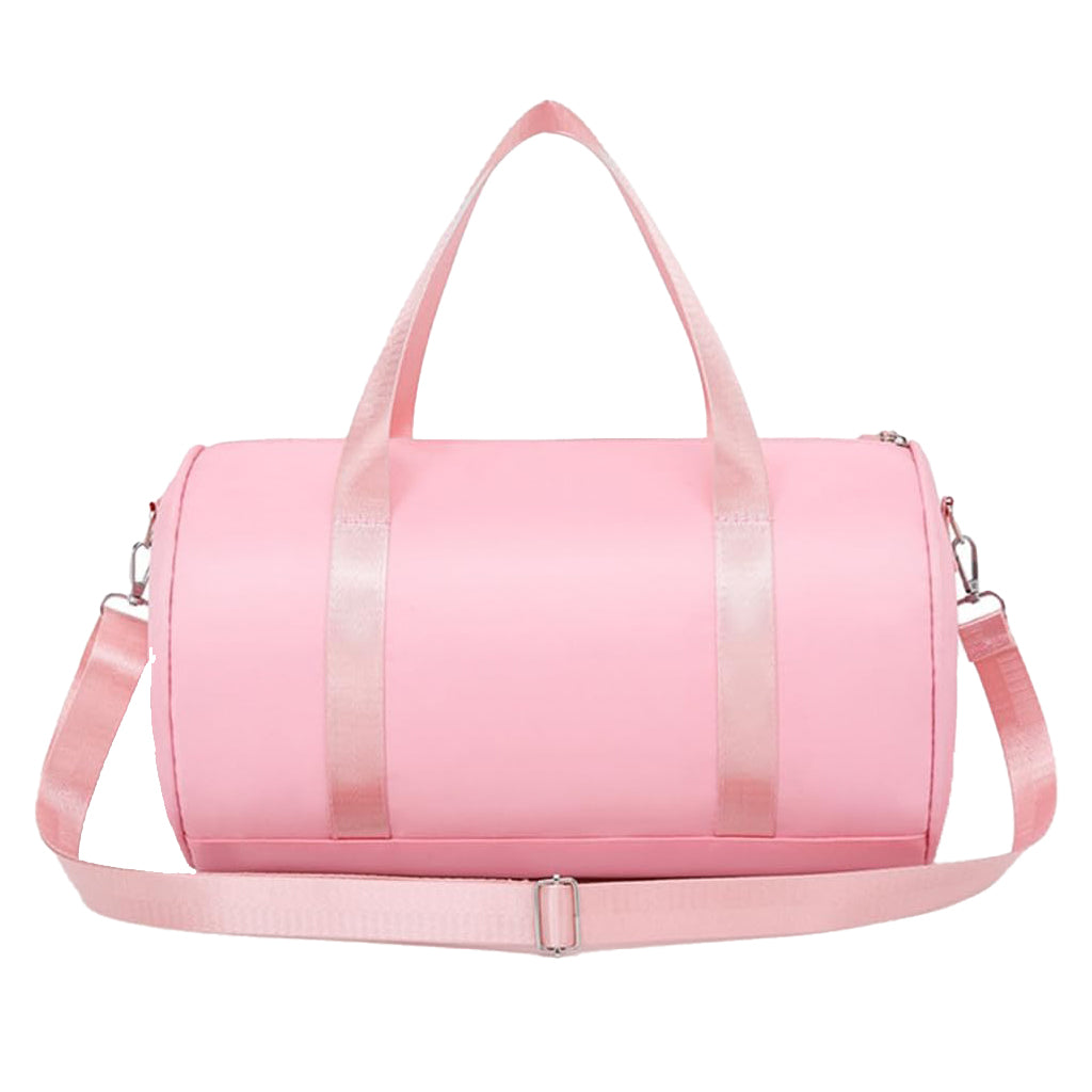 Kids Pink Barrel Dance Bag