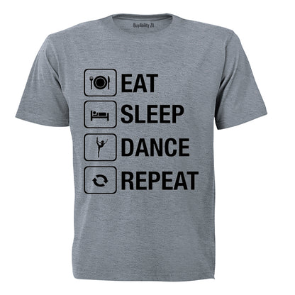 Eat. Sleep. Dance. Repeat - Kids T-Shirt
