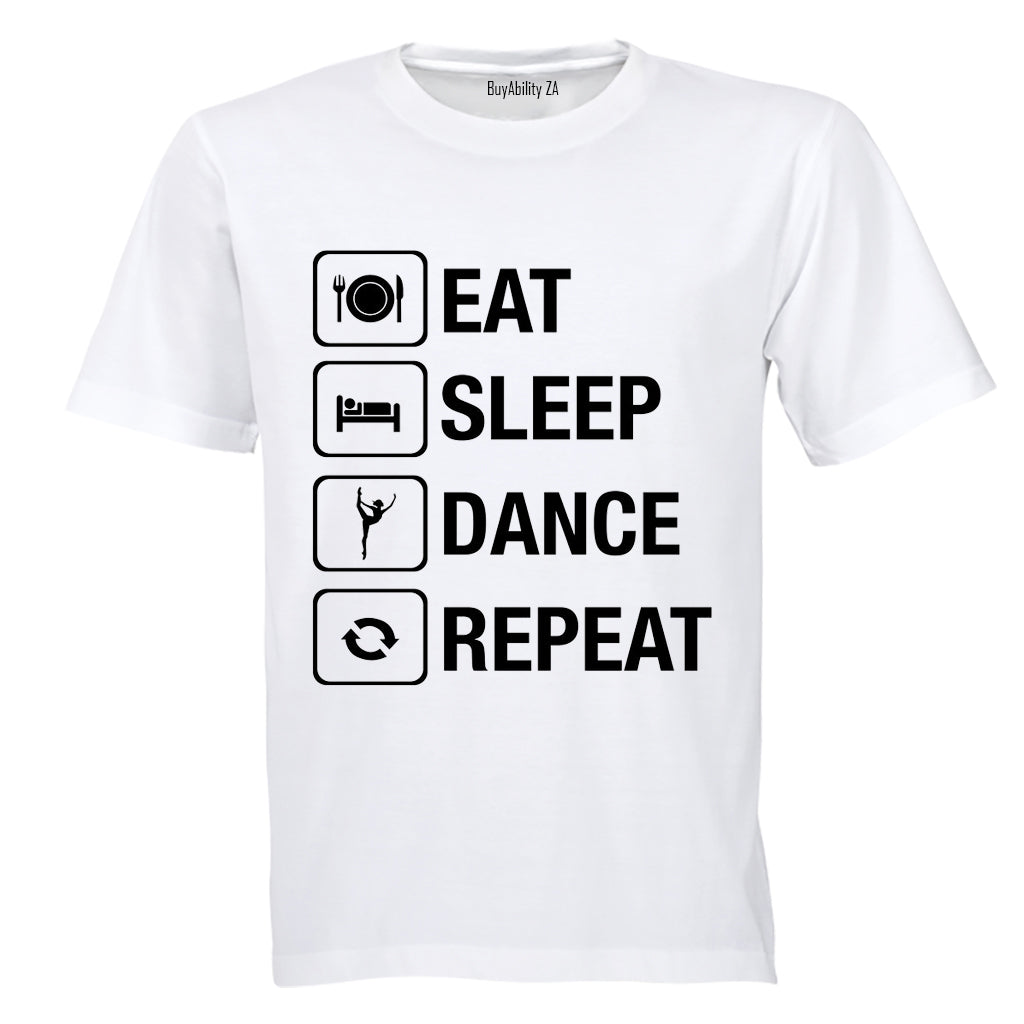 Eat. Sleep. Dance. Repeat - Kids T-Shirt
