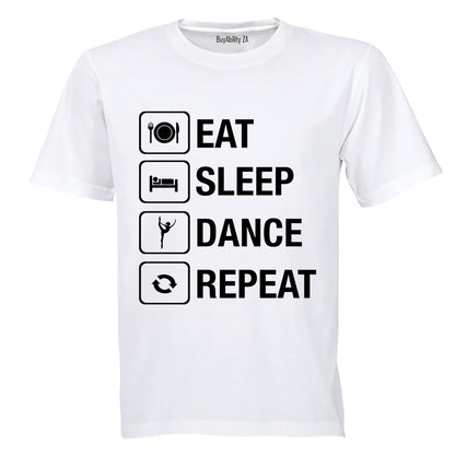Eat. Sleep. Dance. Repeat - Kids T-Shirt