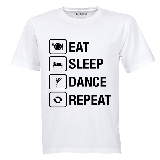 Eat. Sleep. Dance. Repeat - Kids T-Shirt