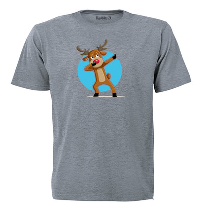 Dancing Christmas Reindeer - Kids T-Shirt