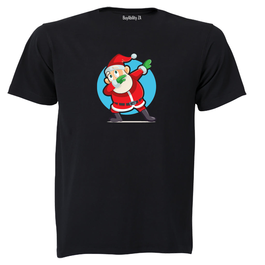 Dancing Christmas Santa - Kids T-Shirt