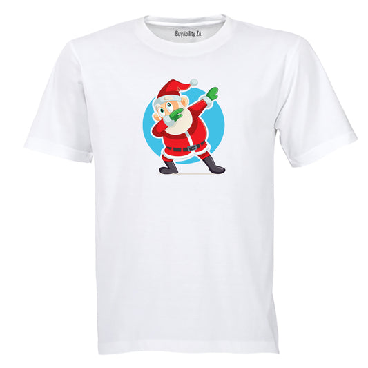 Dancing Christmas Santa - Kids T-Shirt