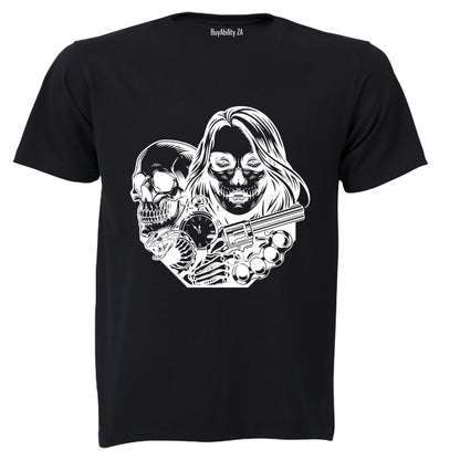 Deadly Girl - Halloween - Adults - T-Shirt