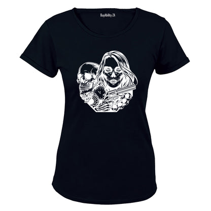 Deadly Girl - Halloween - Ladies - T-Shirt