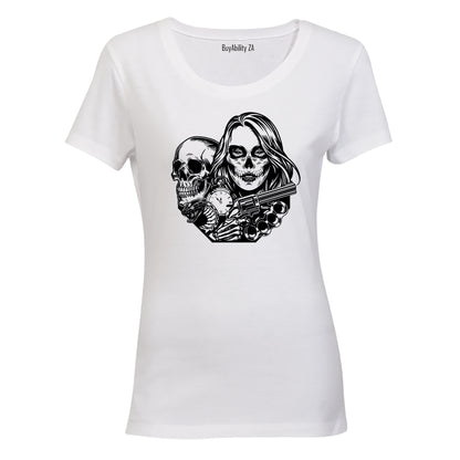 Deadly Girl - Halloween - Ladies - T-Shirt