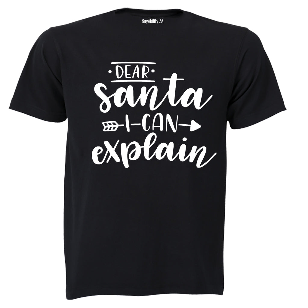 Santa, I Can Explain - Kids T-Shirt