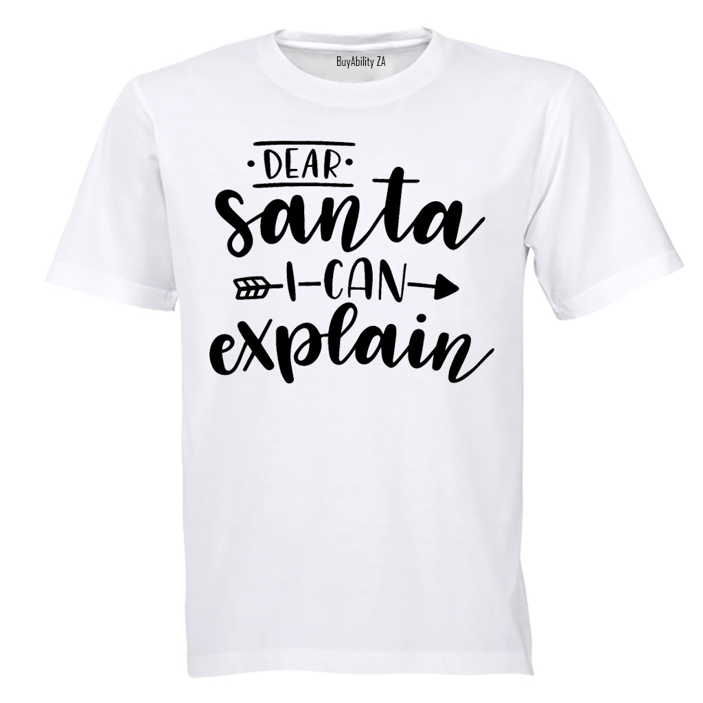 Santa, I Can Explain - Kids T-Shirt