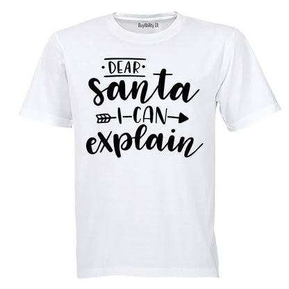 Santa, I Can Explain - Kids T-Shirt