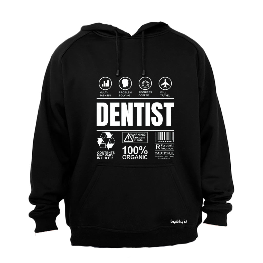 Dentist Label - Hoodie - BuyAbility South Africa