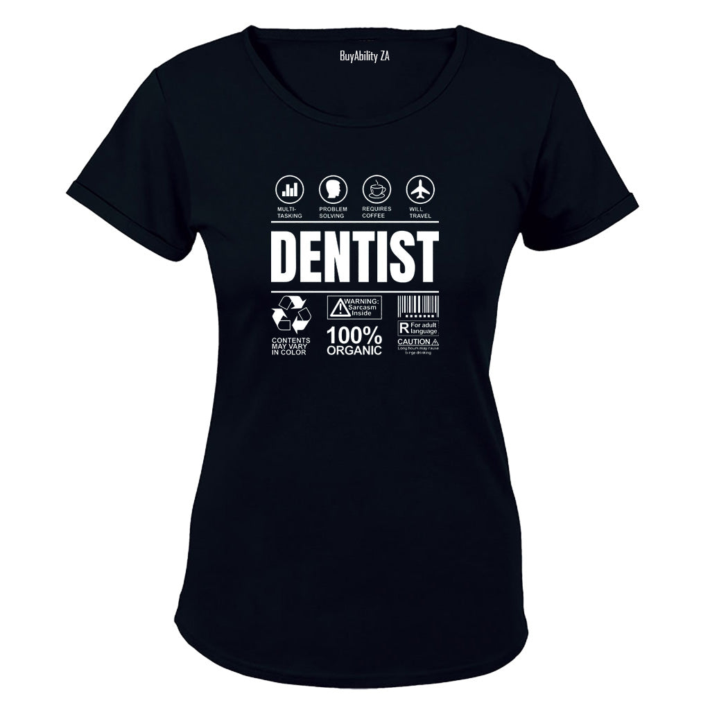 Dentist Label - Ladies - T-Shirt - BuyAbility South Africa