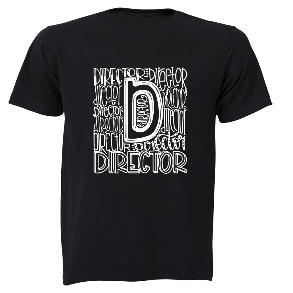 D for Director - Adults - T-Shirt - BuyAbility South Africa