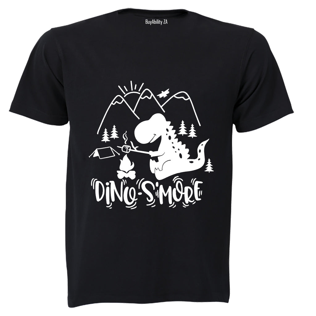 Dino S'more - Camp - Kids T-Shirt