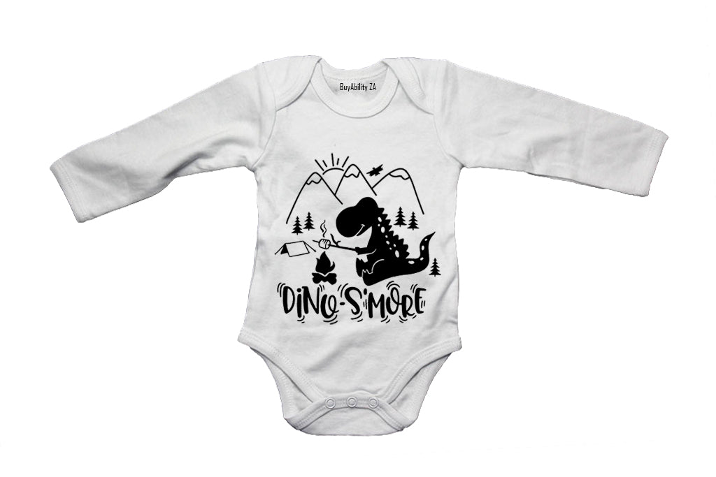 Dino S'more - Camping - Baby Grow