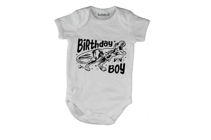 Dinosaur Birthday Boy - Baby Grow