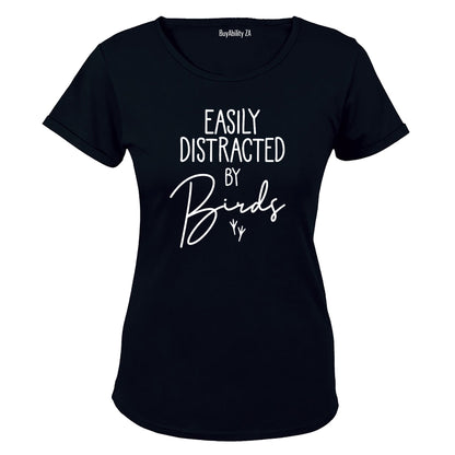 Distracted by Birds - Ladies - T-Shirt