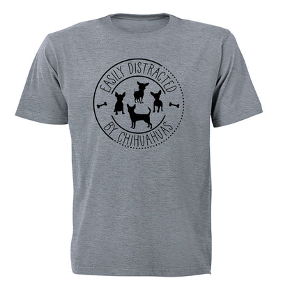 Distracted By Chihuahuas - Adults - T-Shirt - BuyAbility South Africa