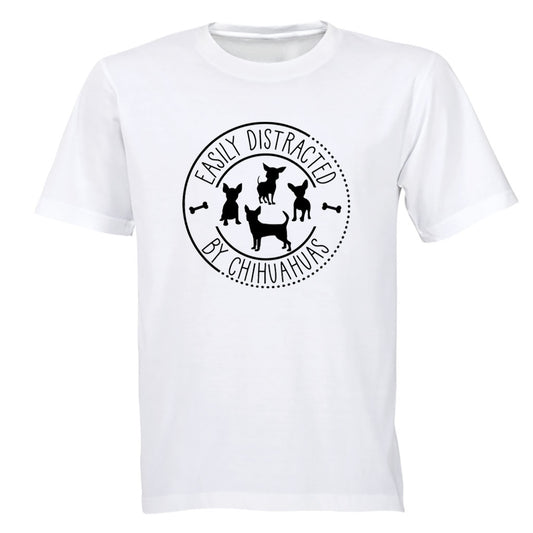 Distracted By Chihuahuas - Kids T-Shirt - BuyAbility South Africa