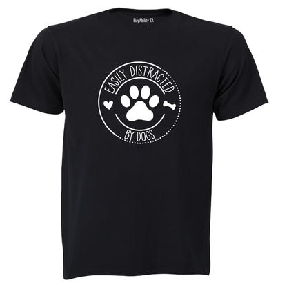 Distracted by Dogs - Adults - T-Shirt - BuyAbility South Africa