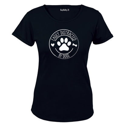 Distracted by Dogs - Ladies - T-Shirt - BuyAbility South Africa