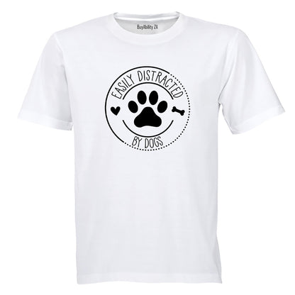 Distracted by Dogs - Adults - T-Shirt - BuyAbility South Africa
