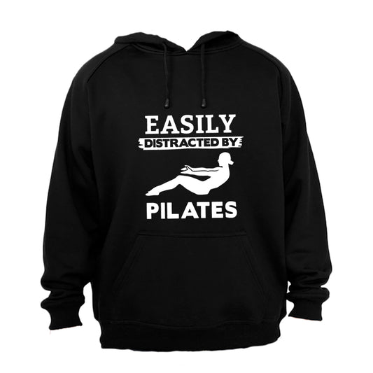 Easily Distracted by Pilates - Hoodie - BuyAbility South Africa