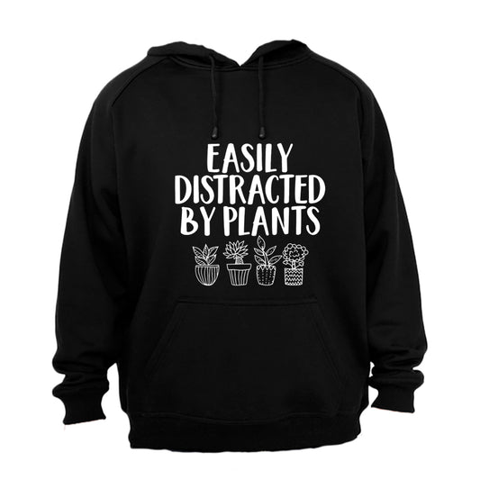 Distracted By Plants - Hoodie - BuyAbility South Africa