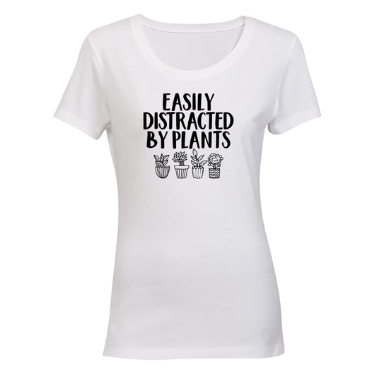 Distracted By Plants - Ladies - T-Shirt - BuyAbility South Africa