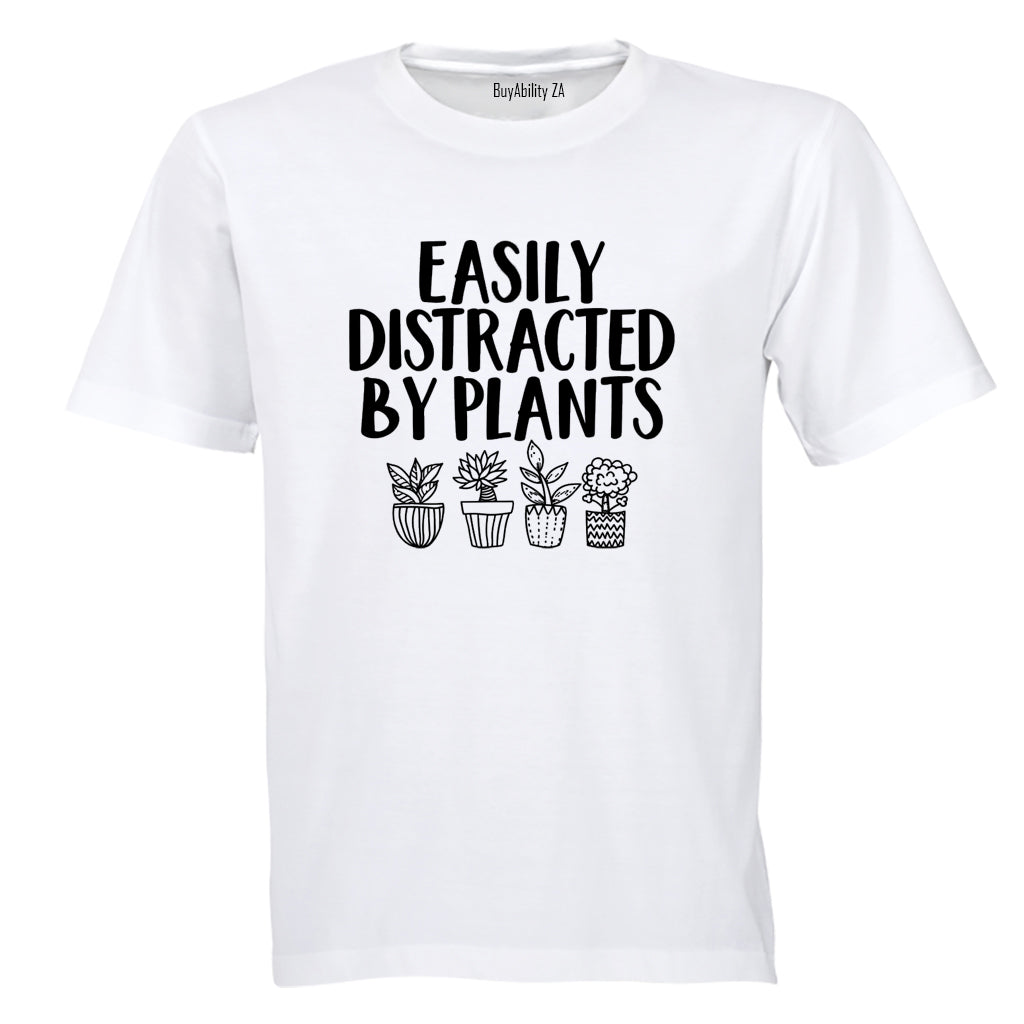Easily Distracted by Plants - Adults - T-Shirt