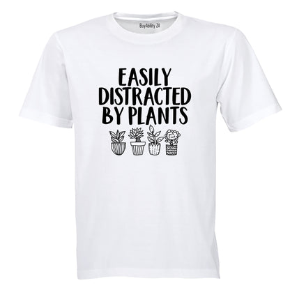 Easily Distracted by Plants - Adults - T-Shirt