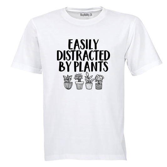 Easily Distracted by Plants - Adults - T-Shirt