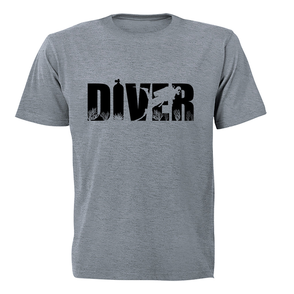 Diver - Scuba - Adults - T-Shirt - BuyAbility South Africa