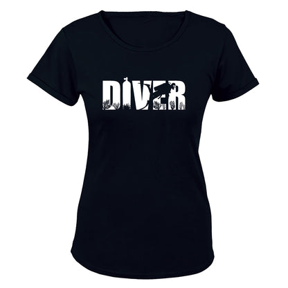 Diver - Scuba - Ladies - T-Shirt - BuyAbility South Africa