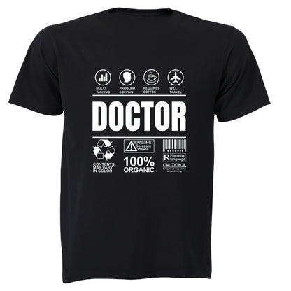 Doctor Label - Adults - T-Shirt - BuyAbility South Africa