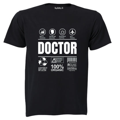Doctor Label - Adults - T-Shirt