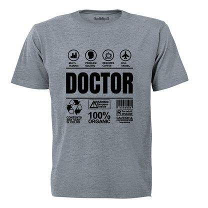 Doctor Label - Adults - T-Shirt