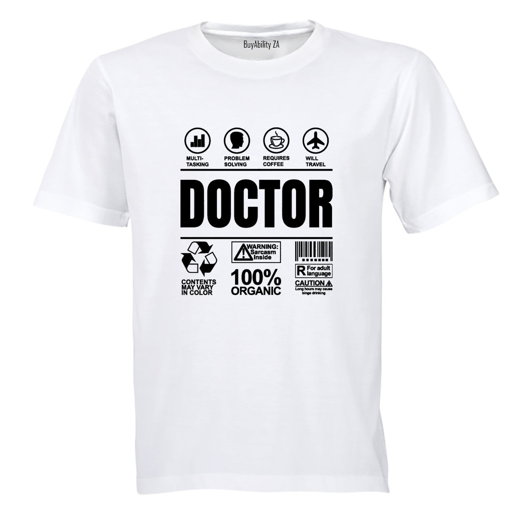 Doctor Label - Adults - T-Shirt