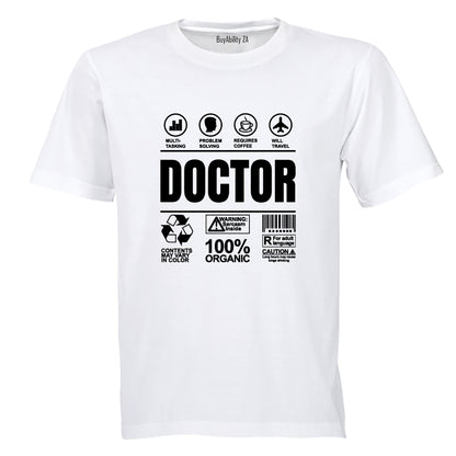 Doctor Label - Adults - T-Shirt
