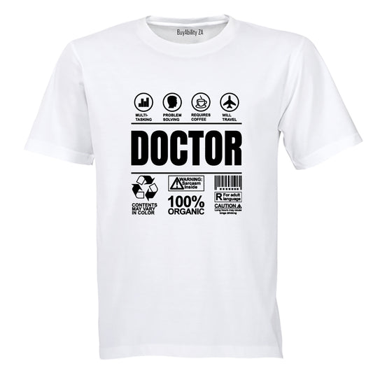 Doctor Label - Adults - T-Shirt