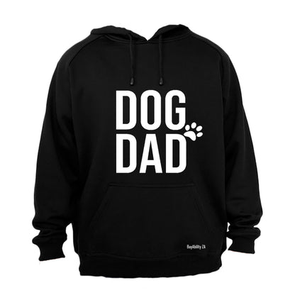 Dog Dad - Side Paw - Hoodie