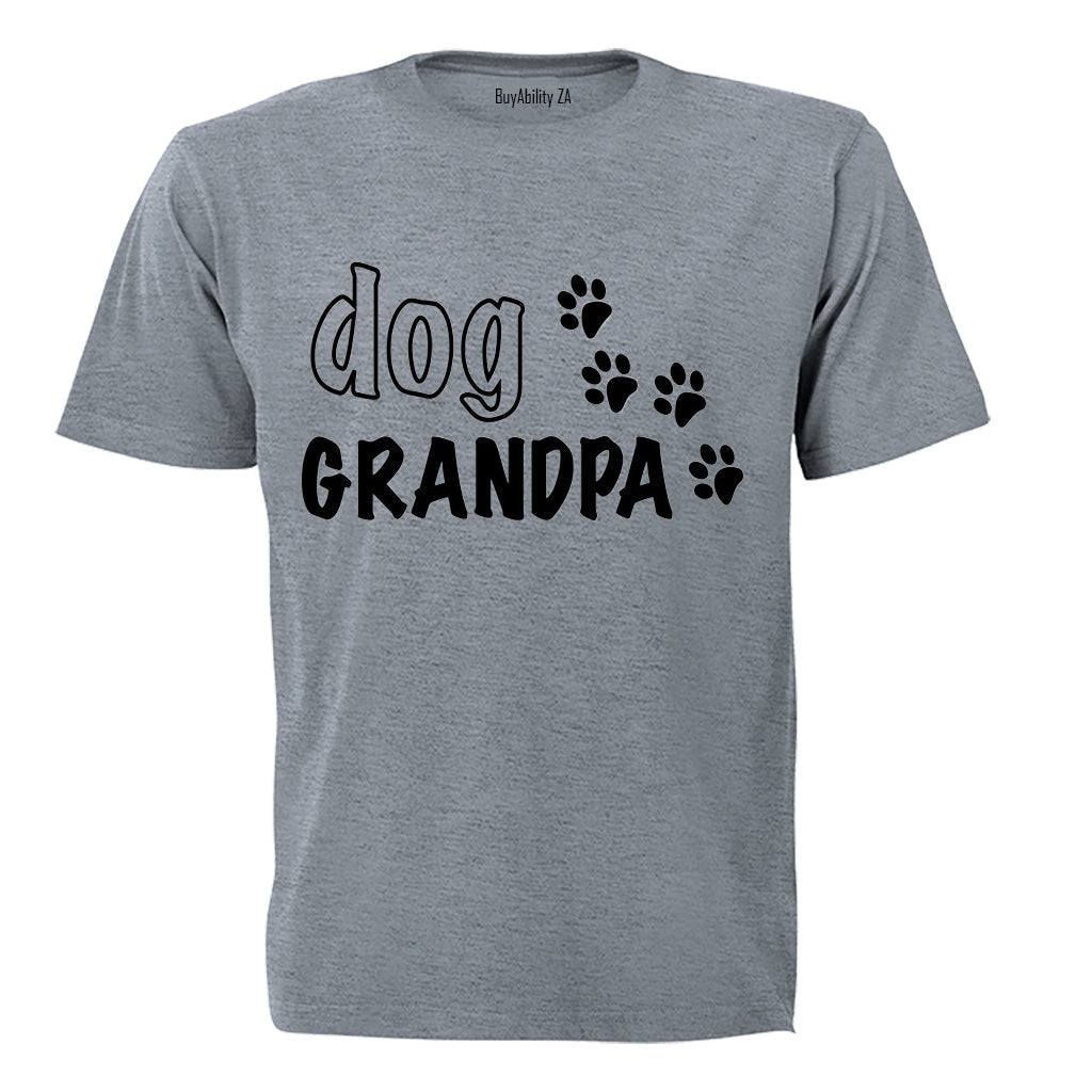 Dog Grandpa - Adults - T-Shirt - BuyAbility