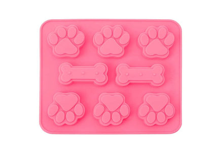 Dog Bone & Paw - Silicone Mould