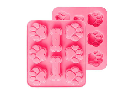 Dog Bone & Paw - Silicone Mould