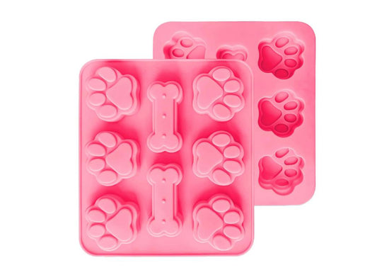 Dog Bone & Paw - Silicone Mould
