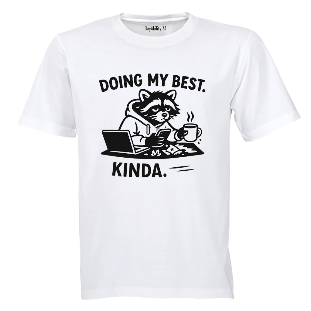 Doing My Best - Adults - T-Shirt - BuyAbility South Africa